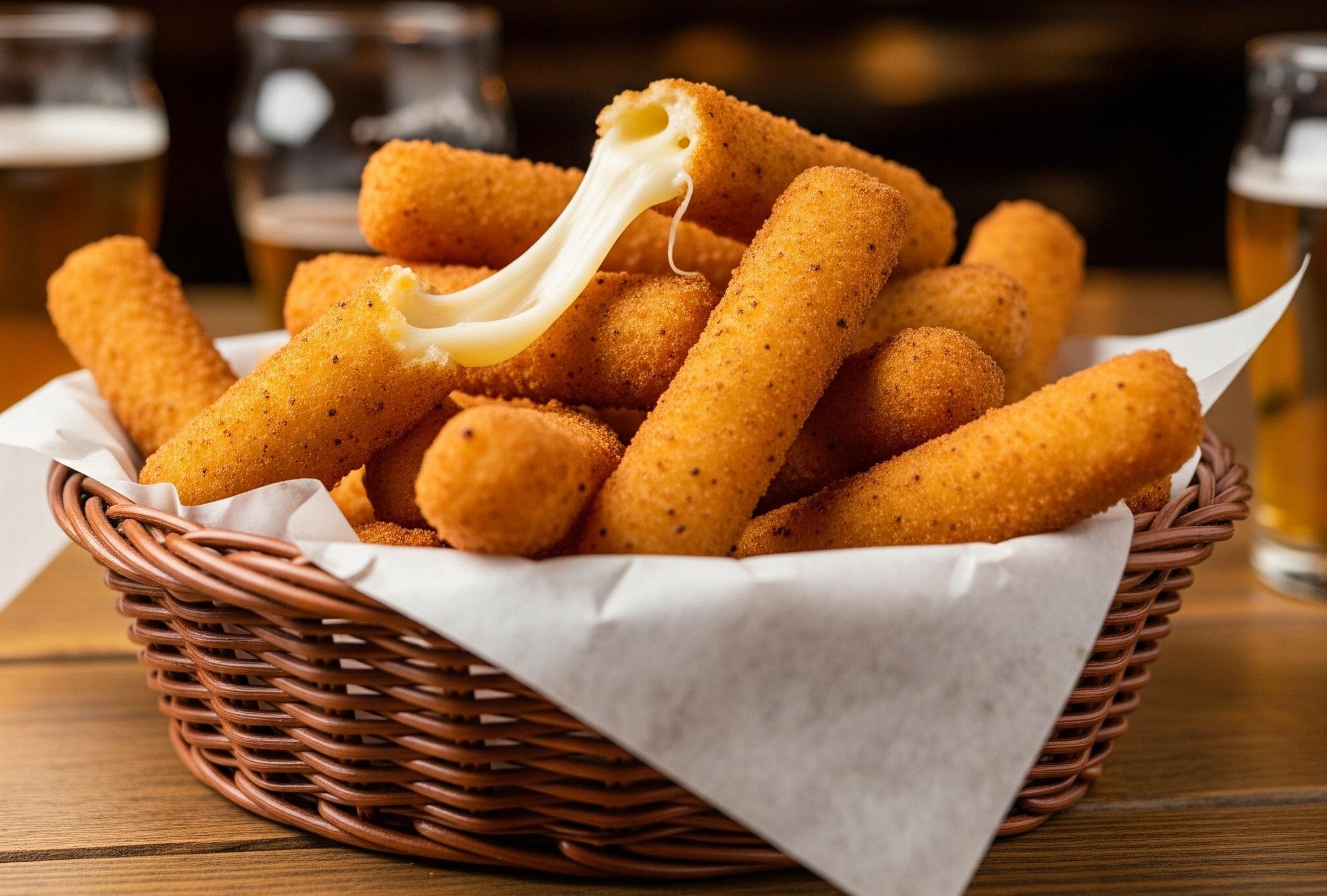 Bastones de muzzarella